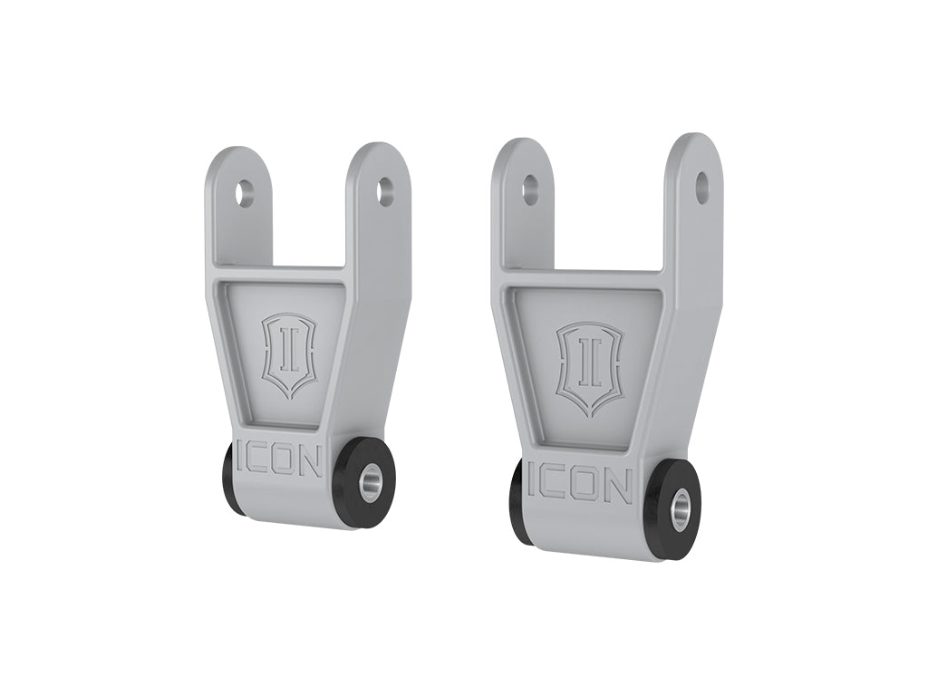 ICON Vehicle Dynamics 91001 10-25 FORD F-150 BILLET 1" LOWERING SHACKLE KIT for Select Ford F-150