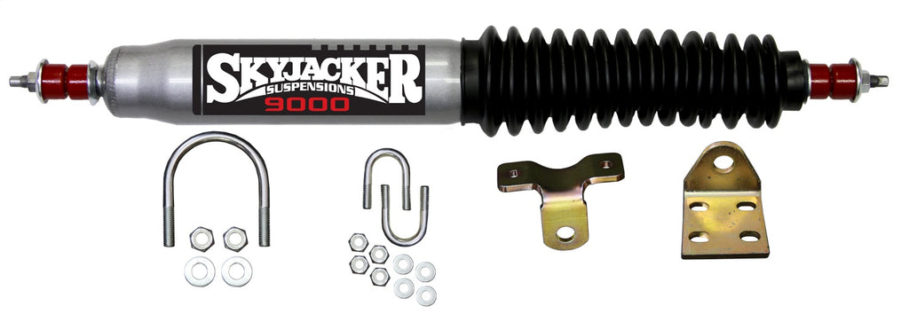 Skyjacker 9100 SNGL STAB KT; SILVER W/BK BO for Select Chevrolet Truck, Dodge A100, Dodge A100 Truck, Dodge A108 Van, Dodge B100 Van, Dodge B200 Van, Dodge B300 Van, Dodge D100 Pickup, Dodge D200 Pickup, Dodge D300 Pickup, Dodge Raider, Ford F-100, GMC