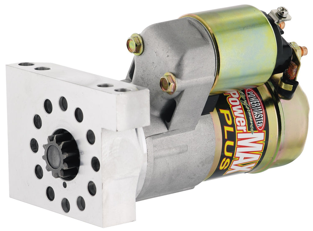 Powermaster Performance 9100 PowerMax Plus Starter for Select Buick Commercial Chassis, Buick Regal, Buick Roadmaster, Cadillac Calais, Cadillac Commercial Chassis, Cadillac DeVille, Cadillac Eldorado, Cadillac Fleetwood, Cadillac Seville, Chevrolet Bel