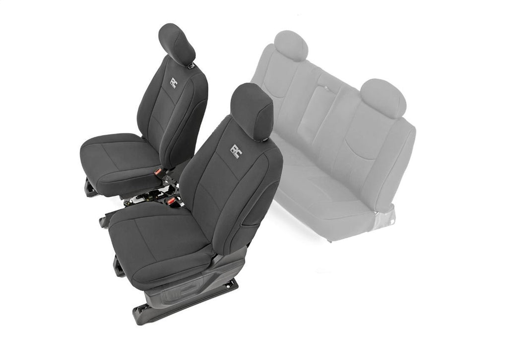 Rough Country 91024 Neoprene Seat Covers for Select Chevrolet Silverado