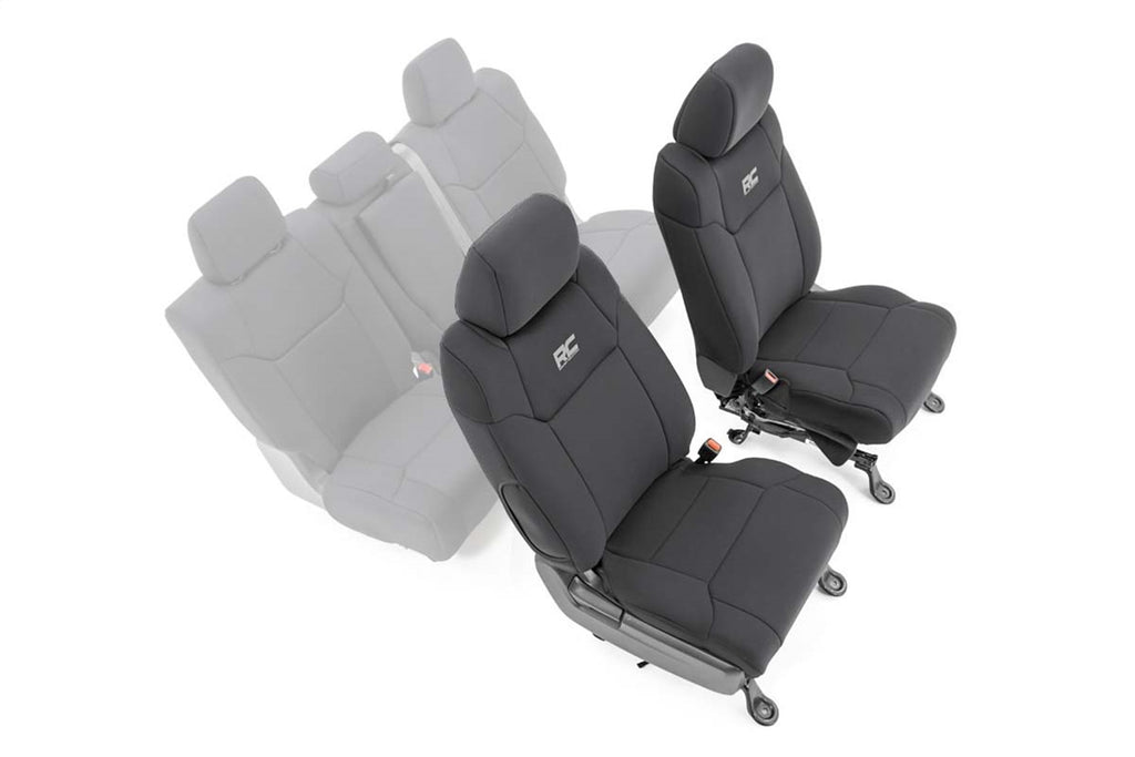 Rough Country 91026A Neoprene Seat Covers for Select Toyota Tundra