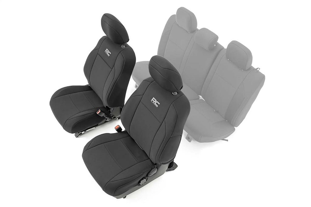 Rough Country 91030 Neoprene Seat Covers for Select Toyota Tacoma