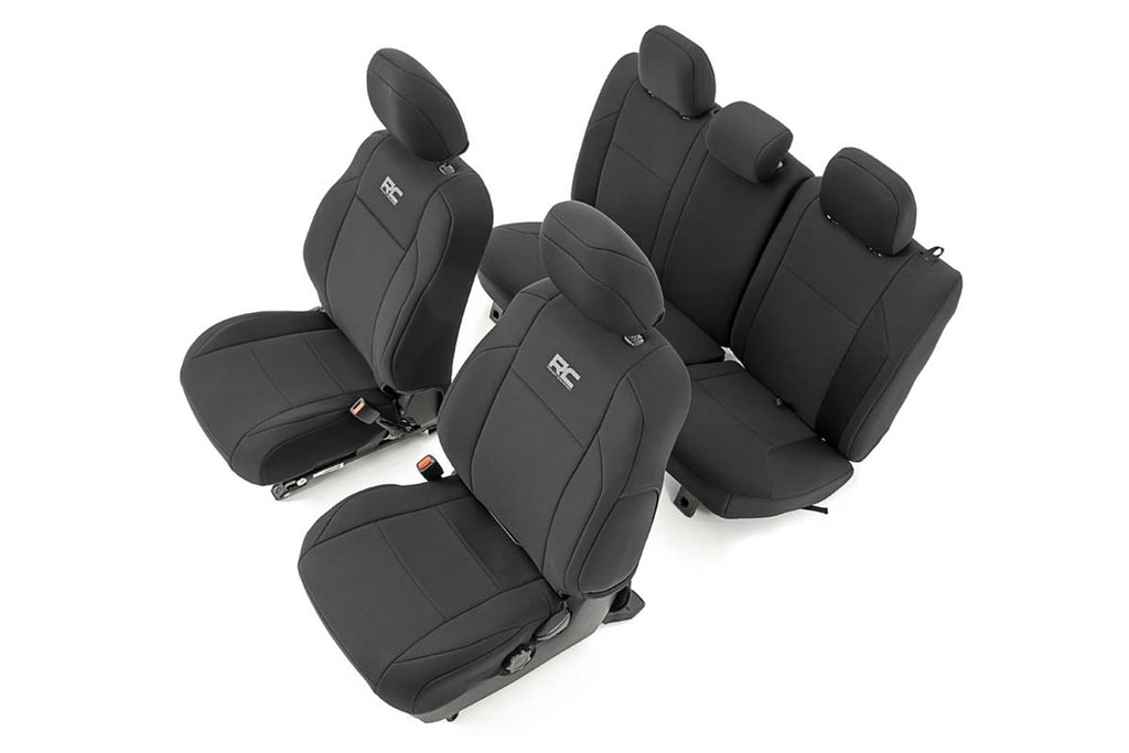 Rough Country 91031 Neoprene Seat Covers for Select Toyota Tacoma