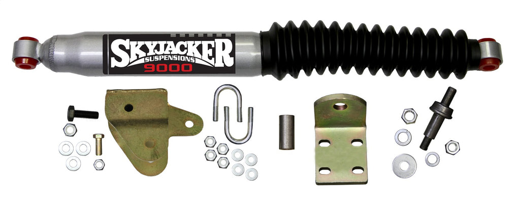 Skyjacker 9112 SNGL STAB KT; SILVER W/BK BO for Select Jeep TJ, Jeep Wrangler