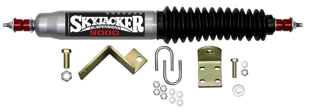 Skyjacker 9122 SNGL STAB KT; SILVER W/BK BO for Select Chevrolet Blazer, Chevrolet K1500, Chevrolet K1500 Suburban, Chevrolet K2500, Chevrolet K2500 Suburban, Chevrolet Tahoe, GMC K1500, GMC K1500 Suburban, GMC K25/K2500 Suburban, GMC K2500, GMC K2500
