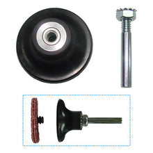 Load image into Gallery viewer, Pro-Tek 9123-3 3’’ Roloc Pad With Shank Holder 1/4’’