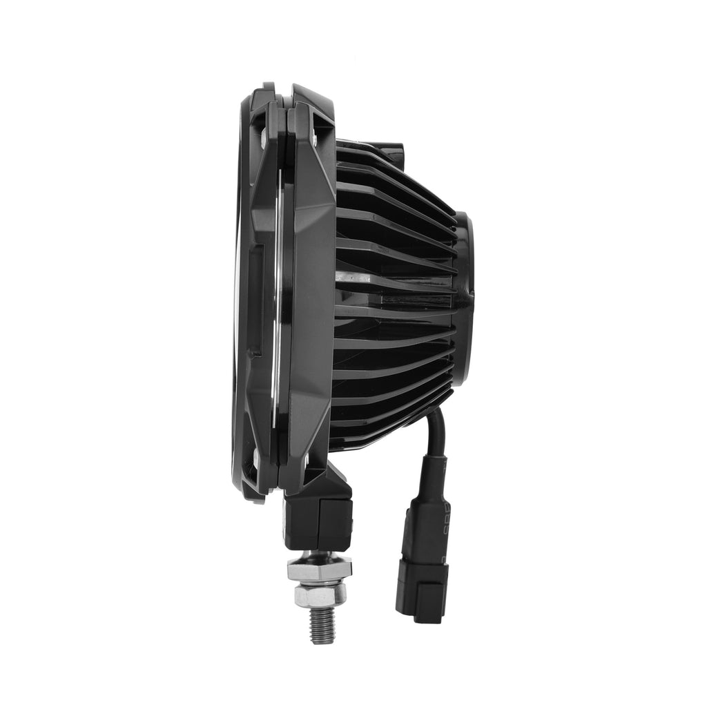 KC HiLiTES 91305 KC Pro6 Gravity LED 6in Infinity Ring Wide 2-Light System Universal