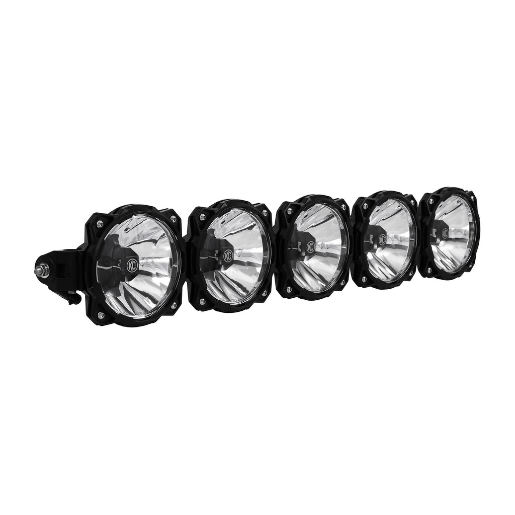 KC HiLiTES 91309 KC Pro6 Gravity LED 32in 5-Light Combo System 2014-2018 Polaris Rzr Xp for Select Polaris RZR XP EPS, Polaris RZR XP EPS Desert Edition, Polaris RZR XP EPS Fox Edition, Polaris RZR XP EPS Gold Matte Metallic LE, Polaris RZR XP EPS High
