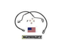 Load image into Gallery viewer, Superlift 91310 Bulletproof Brake Hose-Front-90-96 F-150/Bronco w/4-6in. Lift for Select Ford Bronco, Ford F-150