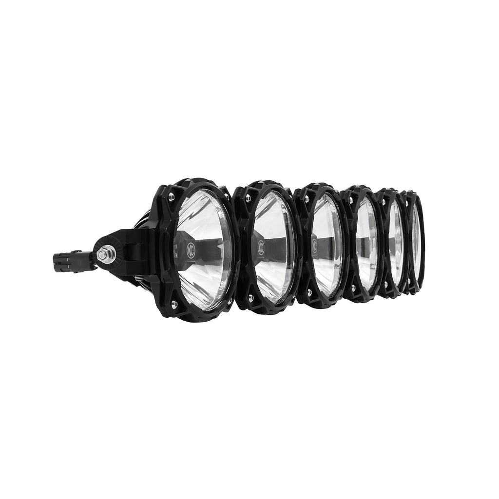 KC HiLiTES 91310 KC Pro6 Gravity LED 29in 6-Light Combo System 2016-2019 Yamaha YXZ1000R for Select Yamaha YXZ1000R, Yamaha YXZ1000R SE, Yamaha YXZ1000R SS, Yamaha YXZ1000R SS SE