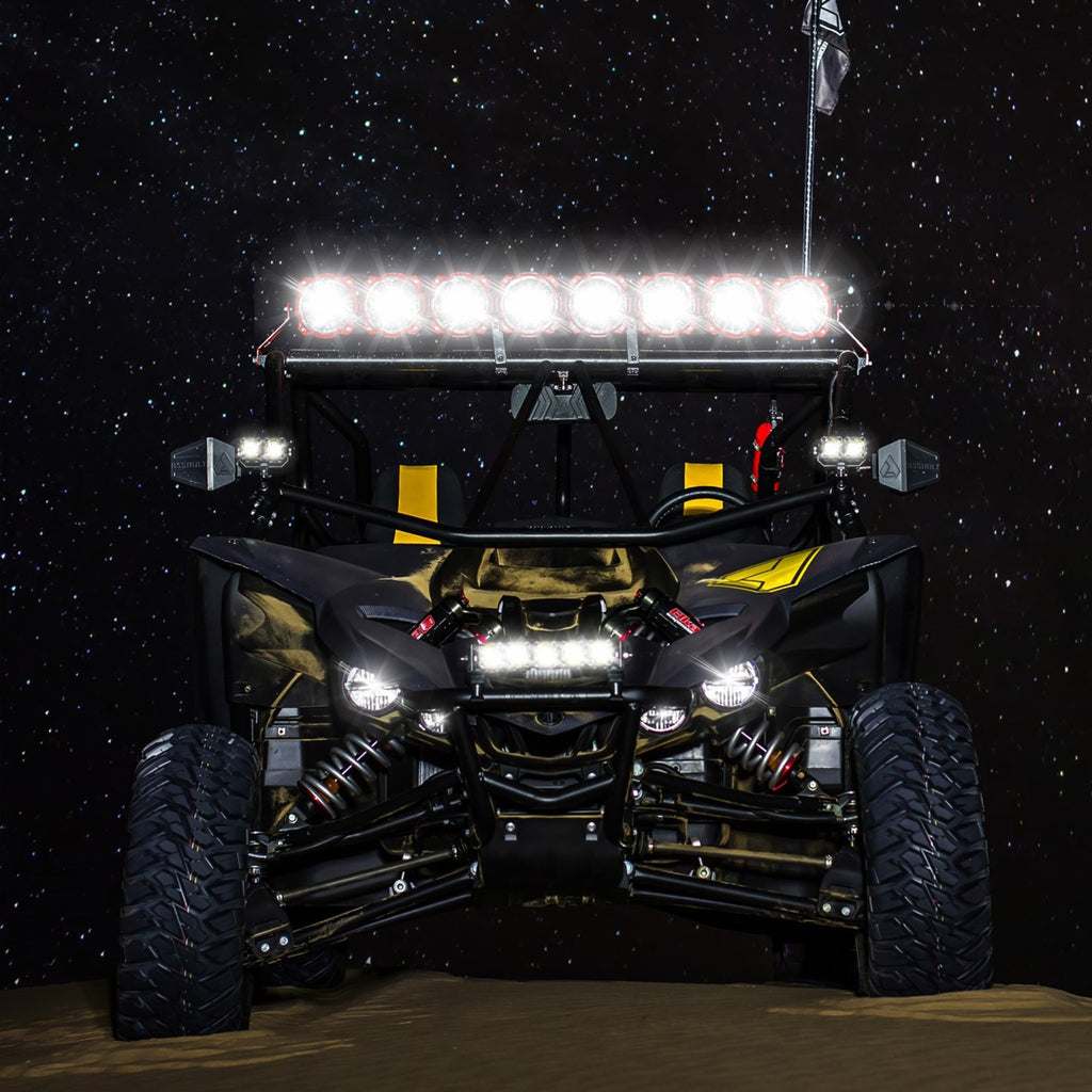 KC HiLiTES 91310 KC Pro6 Gravity LED 29in 6-Light Combo System 2016-2019 Yamaha YXZ1000R for Select Yamaha YXZ1000R, Yamaha YXZ1000R SE, Yamaha YXZ1000R SS, Yamaha YXZ1000R SS SE