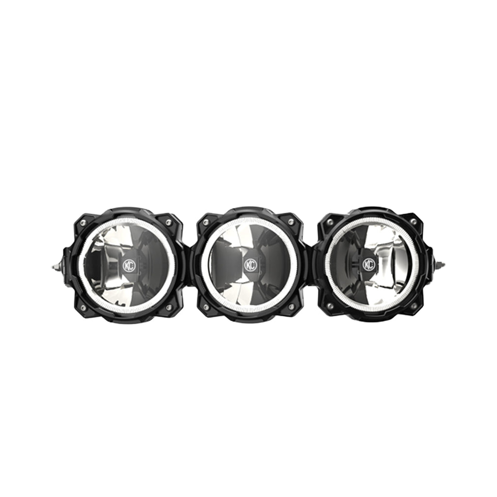 KC HiLiTES 91318 KC Pro6 Gravity LED 20in 3-Light Combo System Universal