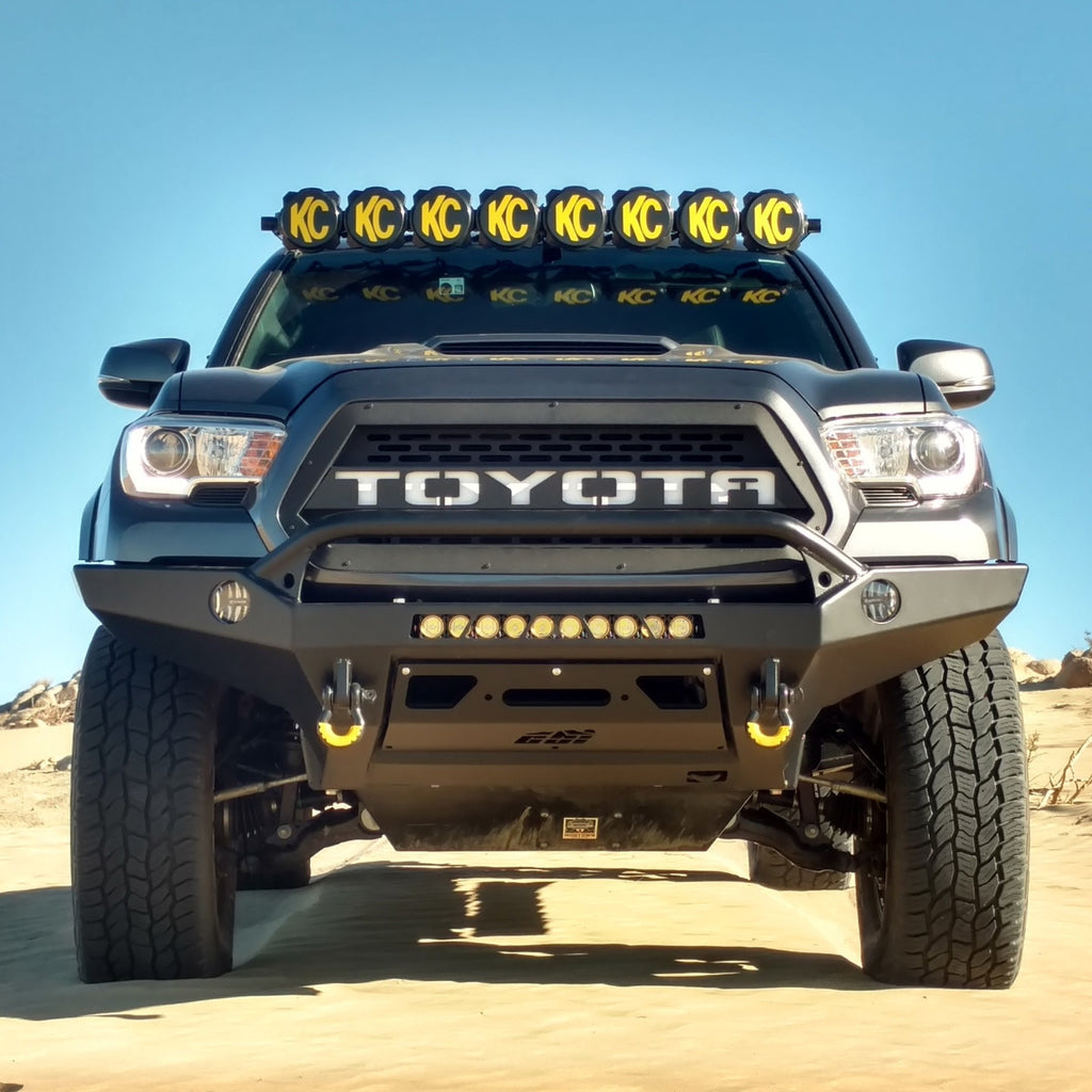 KC HiLiTES 91331 KC Pro6 Gravity LED 50in 8-Light Combo System - 2005-2024 Toyota Tacoma for Select Toyota Tacoma