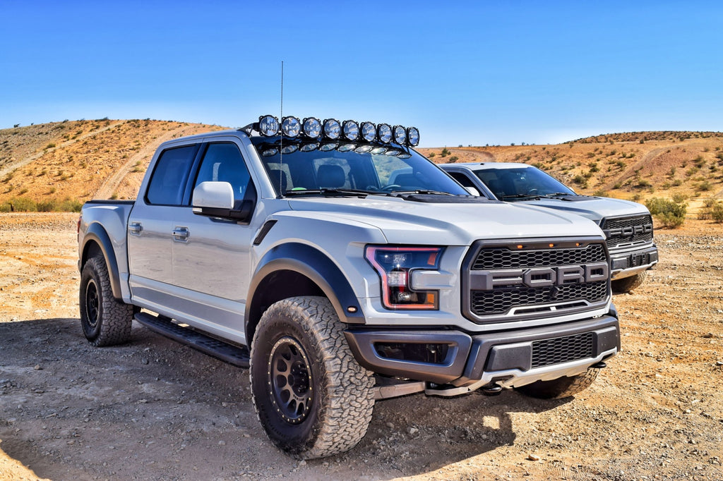 KC HiLiTES 91333 KC Pro6 Gravity LED 57in 9-Light Combo System - 2015-2020 Ford F-150 Raptor for Select Ford F-150