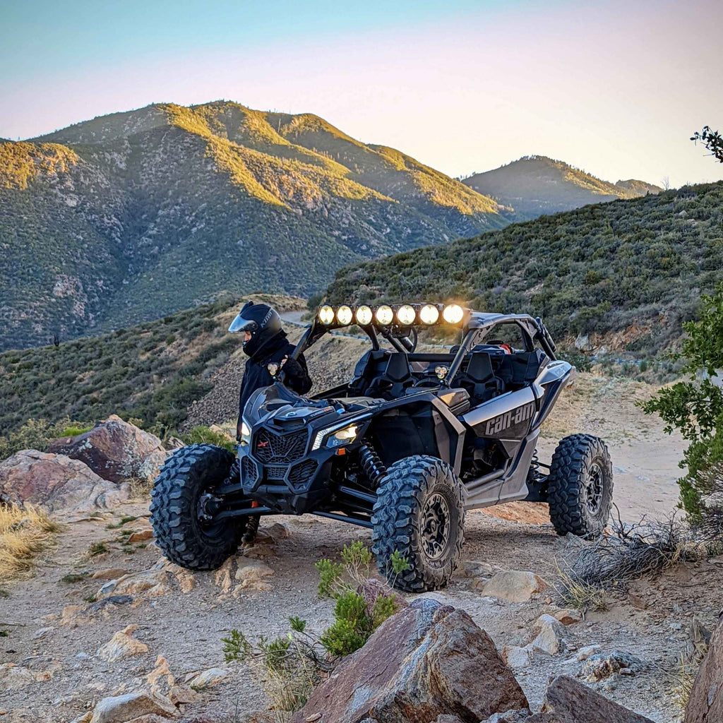 KC HiLiTES 91334 KC Pro6 Gravity LED 45in 7-Light Combo System - 2017-2023 Can-Am Maverick X3 for Select Can-Am Maverick X3 DS Turbo, Can-Am Maverick X3 DS Turbo R, Can-Am Maverick X3 DS Turbo RR, Can-Am Maverick X3 Max DS Turbo, Can-Am Maverick X3 Max
