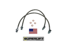 Load image into Gallery viewer, Superlift 91340 Bullet Proof Brake Hose-Front-71-78 GM PU/Blazer/Suburban w/4-6in. Lift for Select Chevrolet Blazer, Chevrolet K10, Chevrolet K10 Pickup, Chevrolet K10 Suburban, Chevrolet K20, Chevrolet K20 Pickup, Chevrolet K20 Suburban, Chevrolet K5