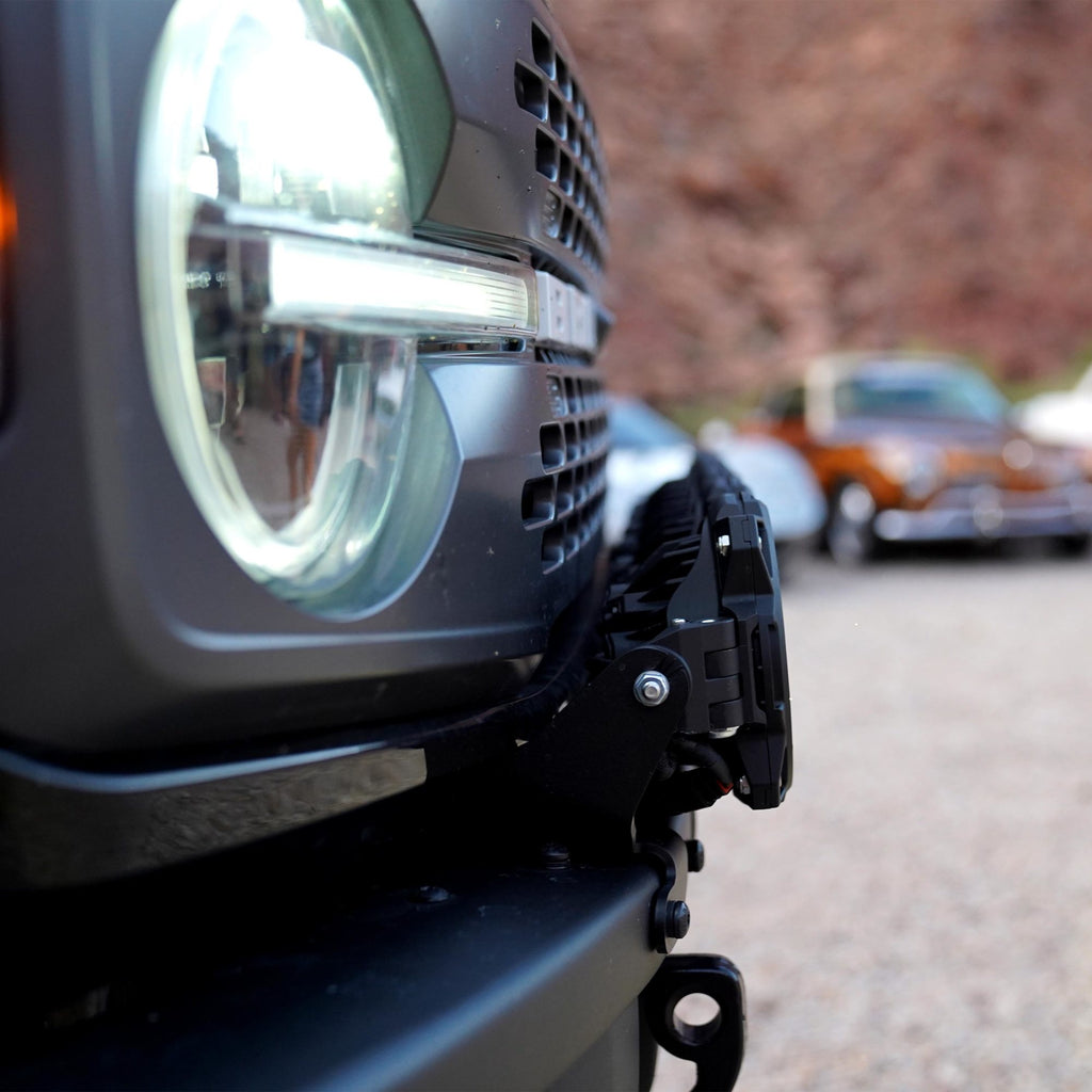 KC HiLiTES 91341 KC Pro6 Gravity LED 39in 6-Light Combo Bronco Bumper System for Select Ford Bronco