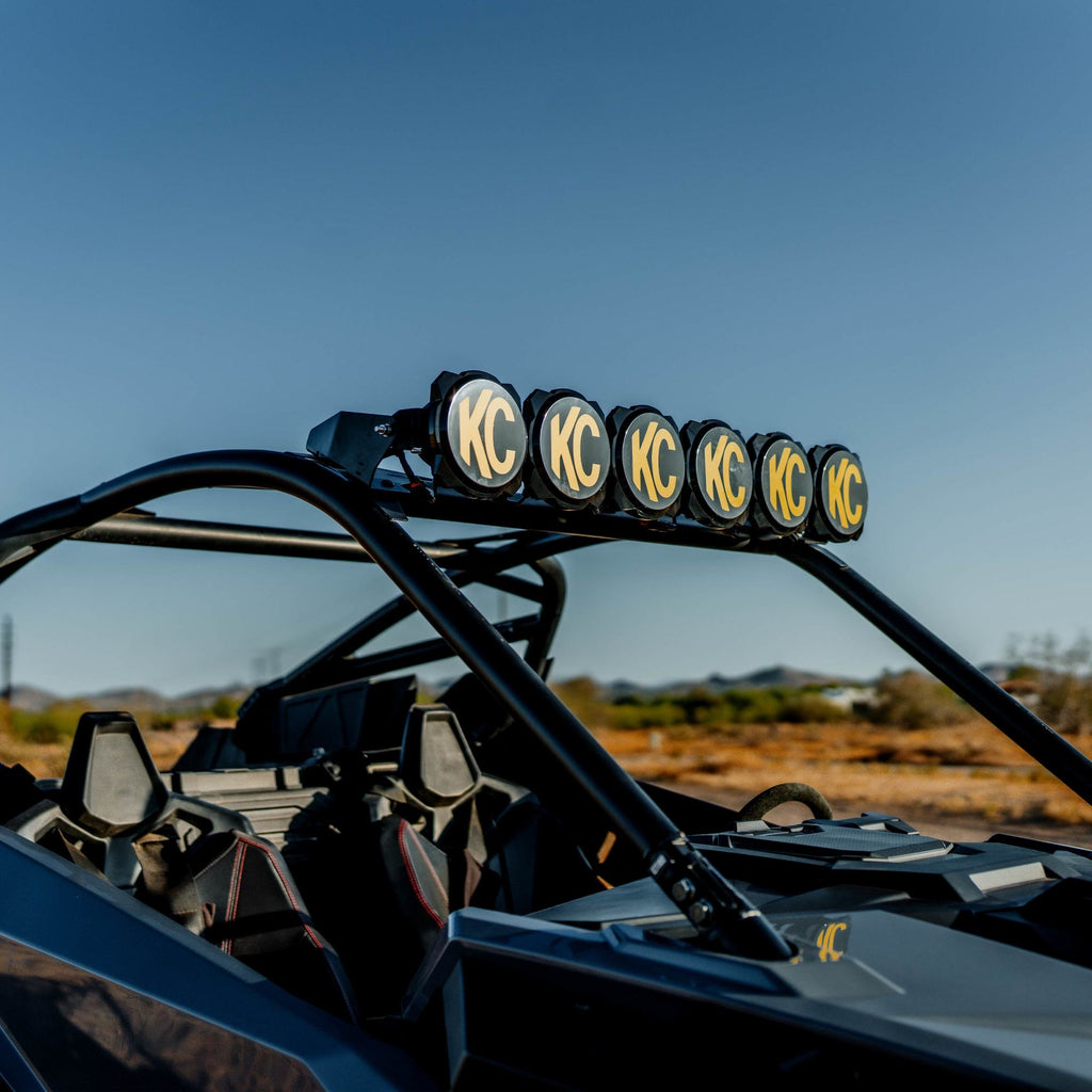 KC HiLiTES 91343 KC Pro6 Gravity LED 39in 6-Light Combo Polaris RZR Pro R System for Select Polaris RZR Pro R 4 Premium, Polaris RZR Pro R 4 Sport, Polaris RZR Pro R 4 Ultimate, Polaris RZR Pro R 4 Ultimate Launch Edition, Polaris RZR Pro R Premium,