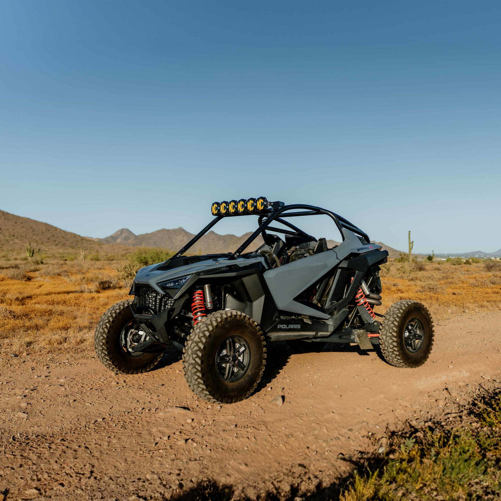 KC HiLiTES 91343 KC Pro6 Gravity LED 39in 6-Light Combo Polaris RZR Pro R System for Select Polaris RZR Pro R 4 Premium, Polaris RZR Pro R 4 Sport, Polaris RZR Pro R 4 Ultimate, Polaris RZR Pro R 4 Ultimate Launch Edition, Polaris RZR Pro R Premium,