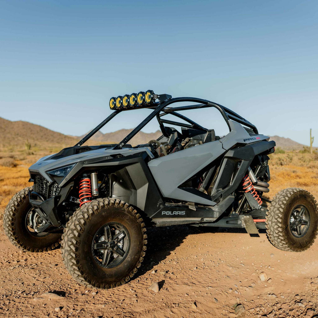KC HiLiTES 91343 KC Pro6 Gravity LED 39in 6-Light Combo Polaris RZR Pro R System for Select Polaris RZR Pro R 4 Premium, Polaris RZR Pro R 4 Sport, Polaris RZR Pro R 4 Ultimate, Polaris RZR Pro R 4 Ultimate Launch Edition, Polaris RZR Pro R Premium,
