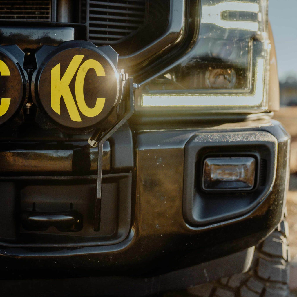 KC HiLiTES 91346 Gravity LED Pro6 - 7-Lt Bar Kt - Frnt Bmpr - 2017-2024 Ford Super Duty for Select Ford F-250 Super Duty, Ford F-350 Super Duty, Ford F-450 Super Duty, Ford F-550 Super Duty