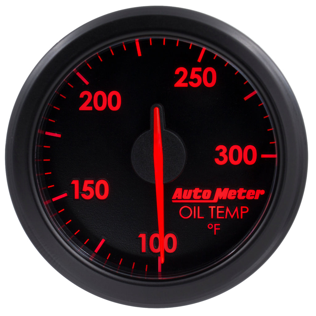 AutoMeter 9140-T 2-1/16" OIL TEMP, 100-300'F, AIRDRIVE, BLACK
