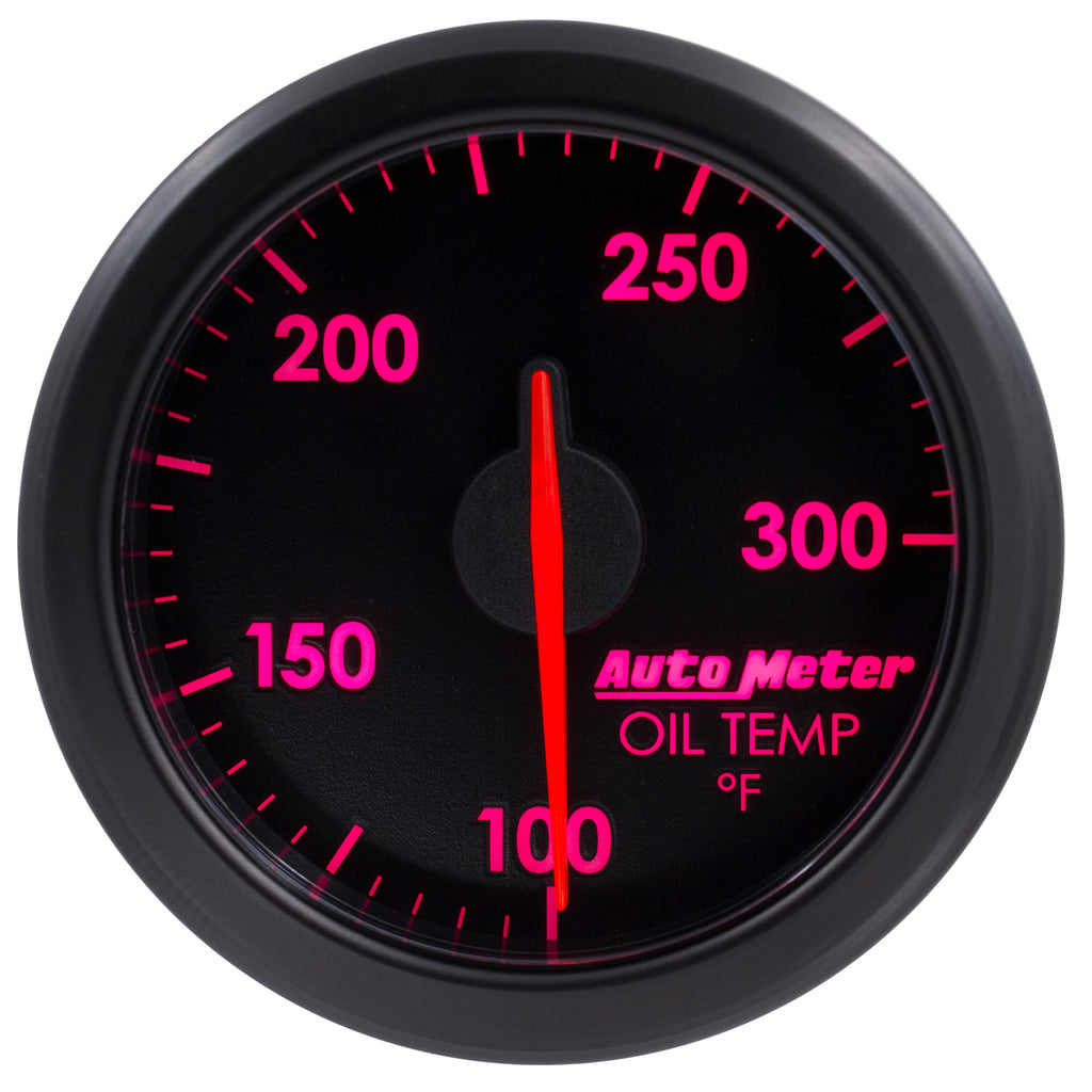AutoMeter 9140-T 2-1/16" OIL TEMP, 100-300'F, AIRDRIVE, BLACK