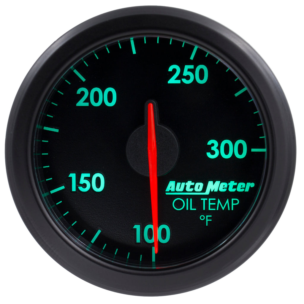 AutoMeter 9140-T 2-1/16" OIL TEMP, 100-300'F, AIRDRIVE, BLACK