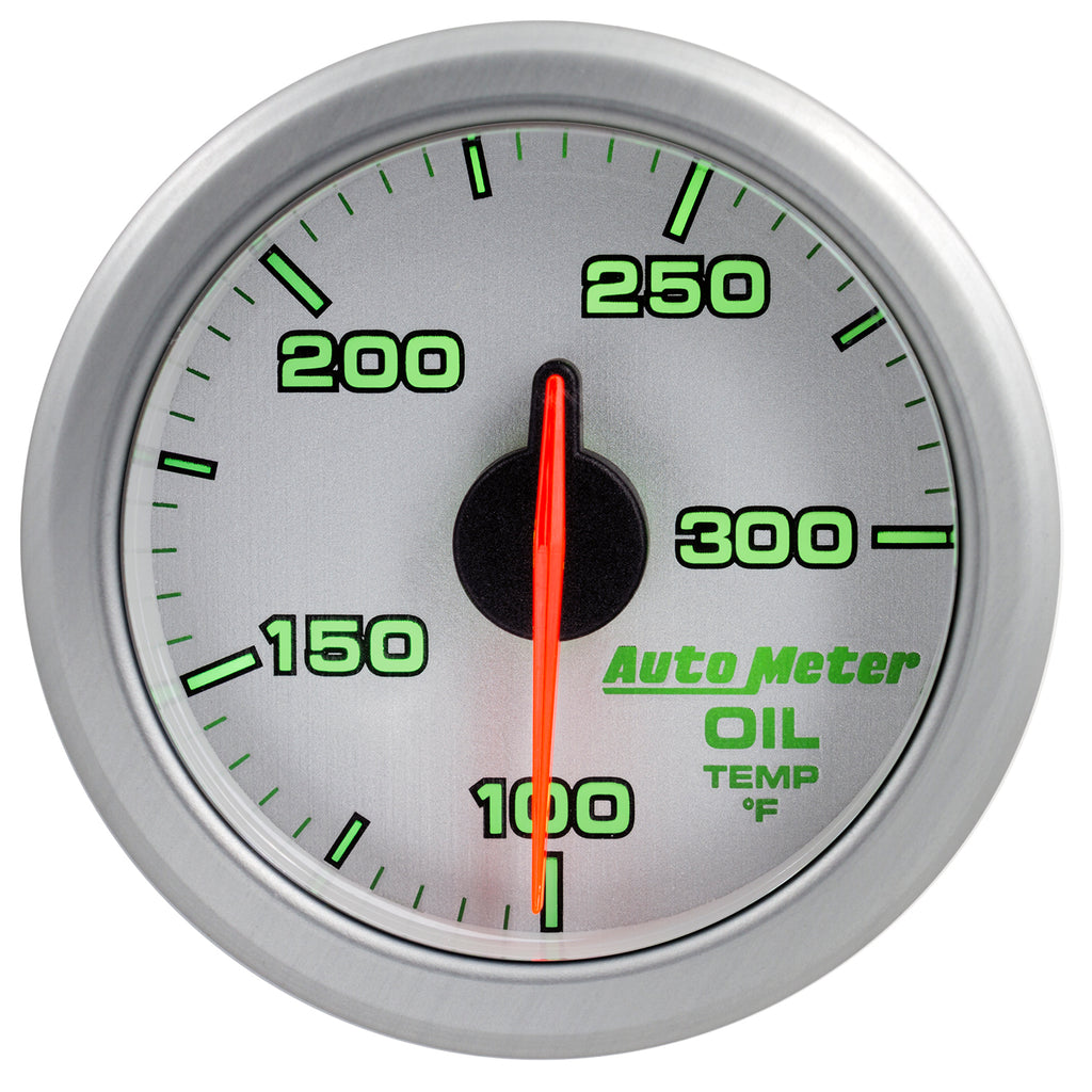 AutoMeter 9140-UL 2-1/16" OIL TEMP, 100-300'F, AIRDRIVE, SILVER
