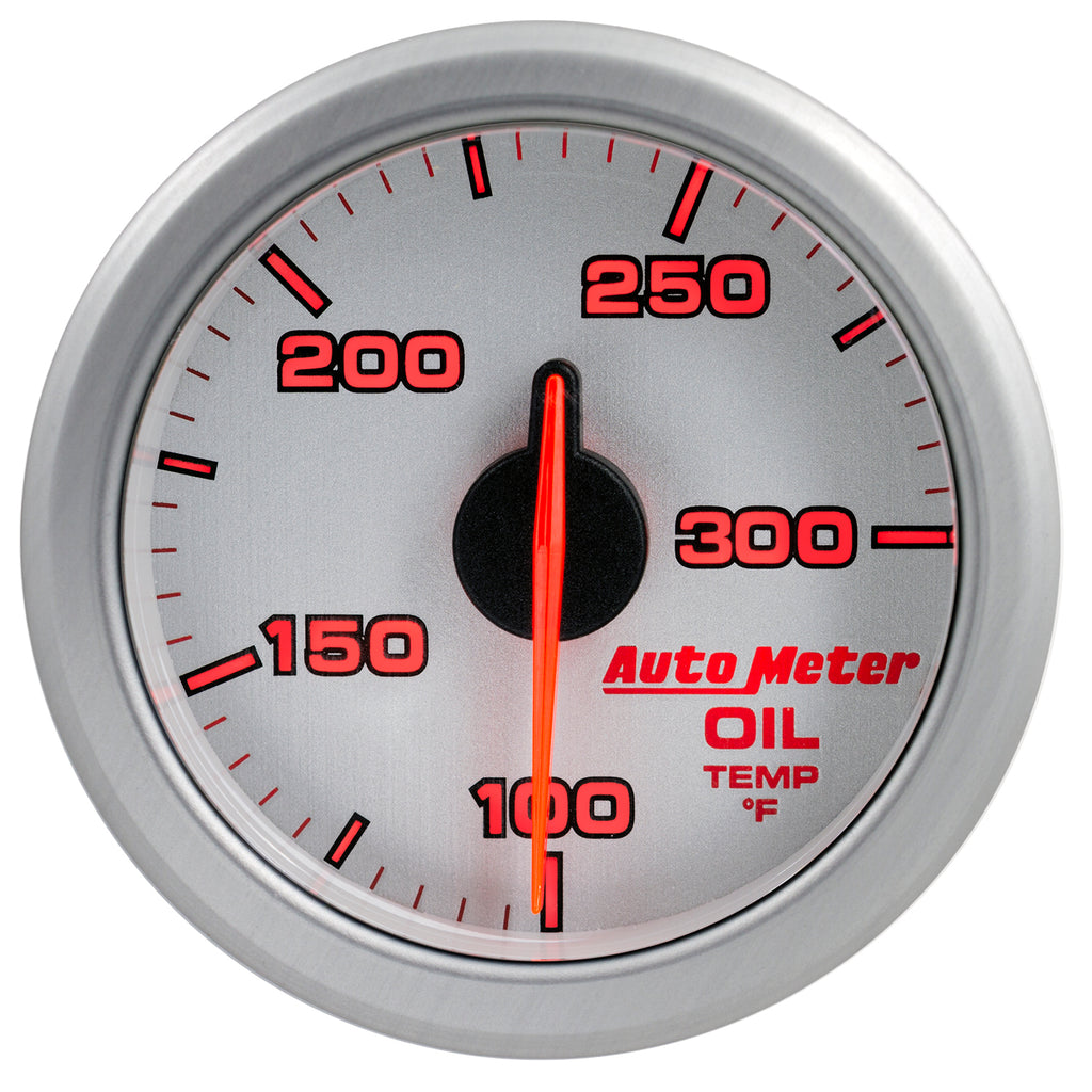 AutoMeter 9140-UL 2-1/16" OIL TEMP, 100-300'F, AIRDRIVE, SILVER