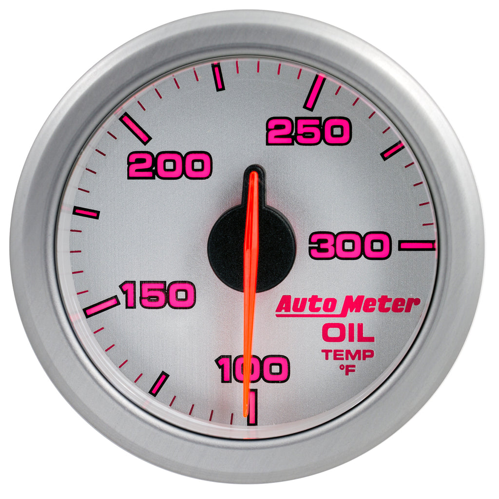 AutoMeter 9140-UL 2-1/16" OIL TEMP, 100-300'F, AIRDRIVE, SILVER