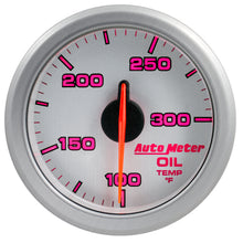 Load image into Gallery viewer, AutoMeter 9140-UL 2-1/16" OIL TEMP, 100-300'F, AIRDRIVE, SILVER