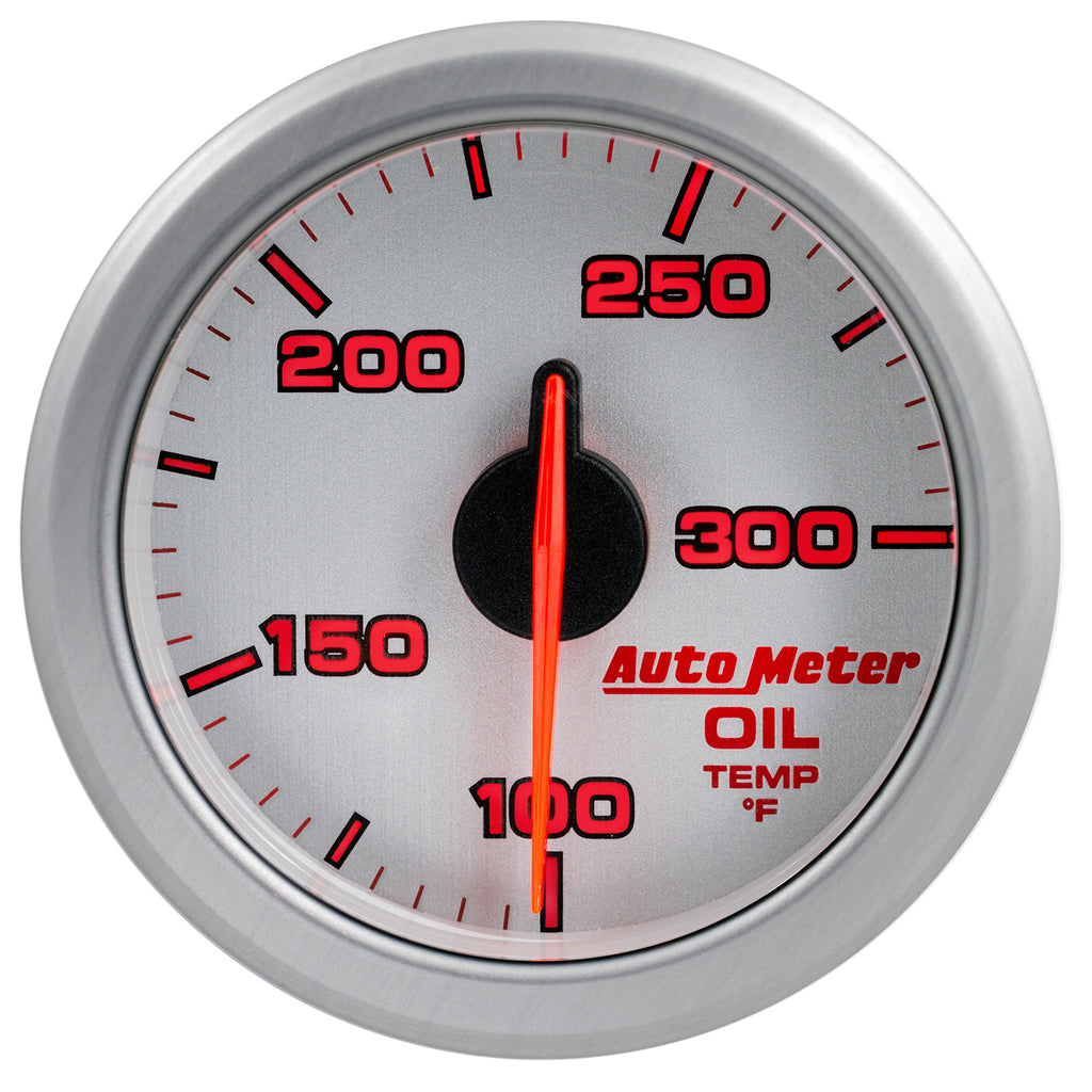 AutoMeter 9140-UL 2-1/16" OIL TEMP, 100-300'F, AIRDRIVE, SILVER