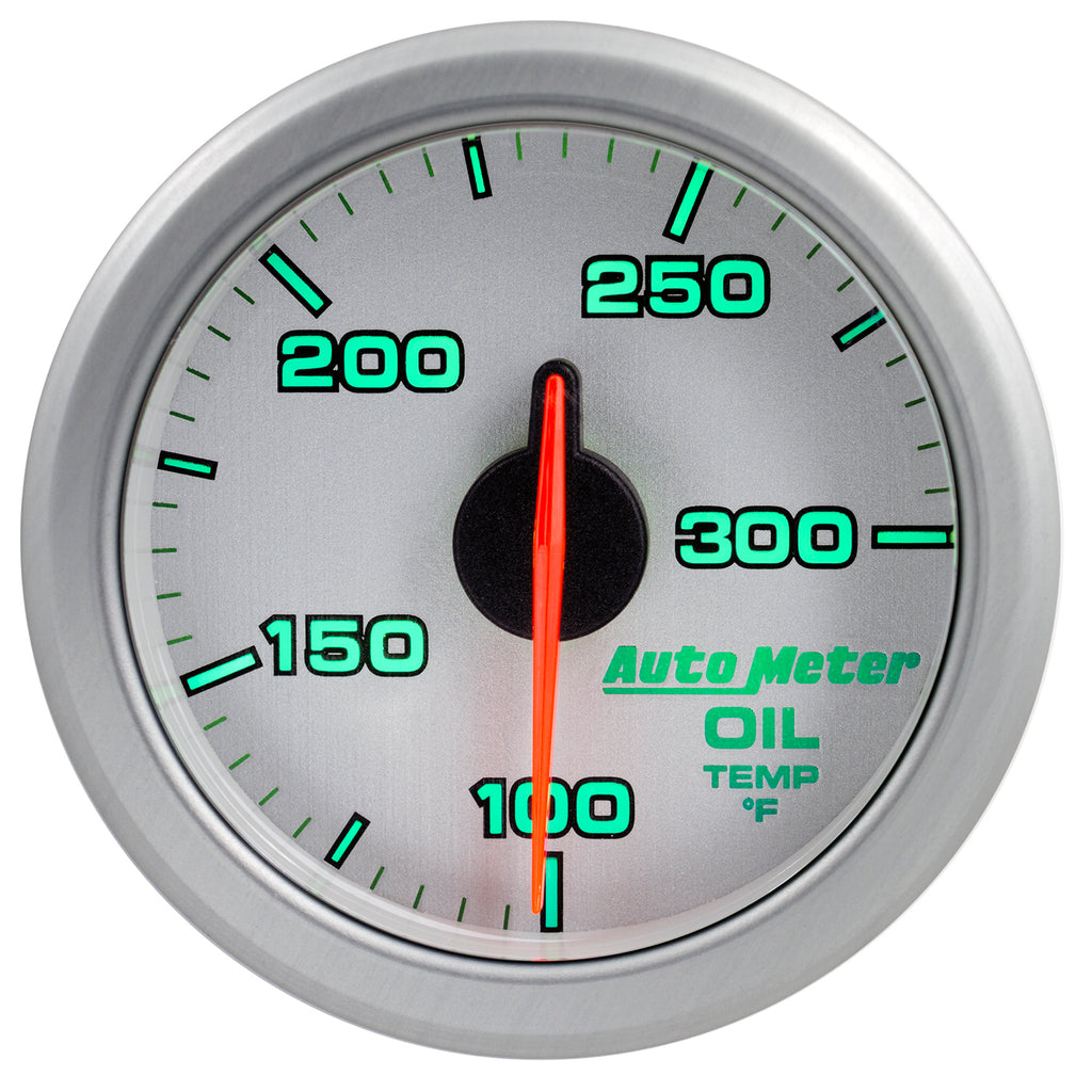 AutoMeter 9140-UL 2-1/16" OIL TEMP, 100-300'F, AIRDRIVE, SILVER