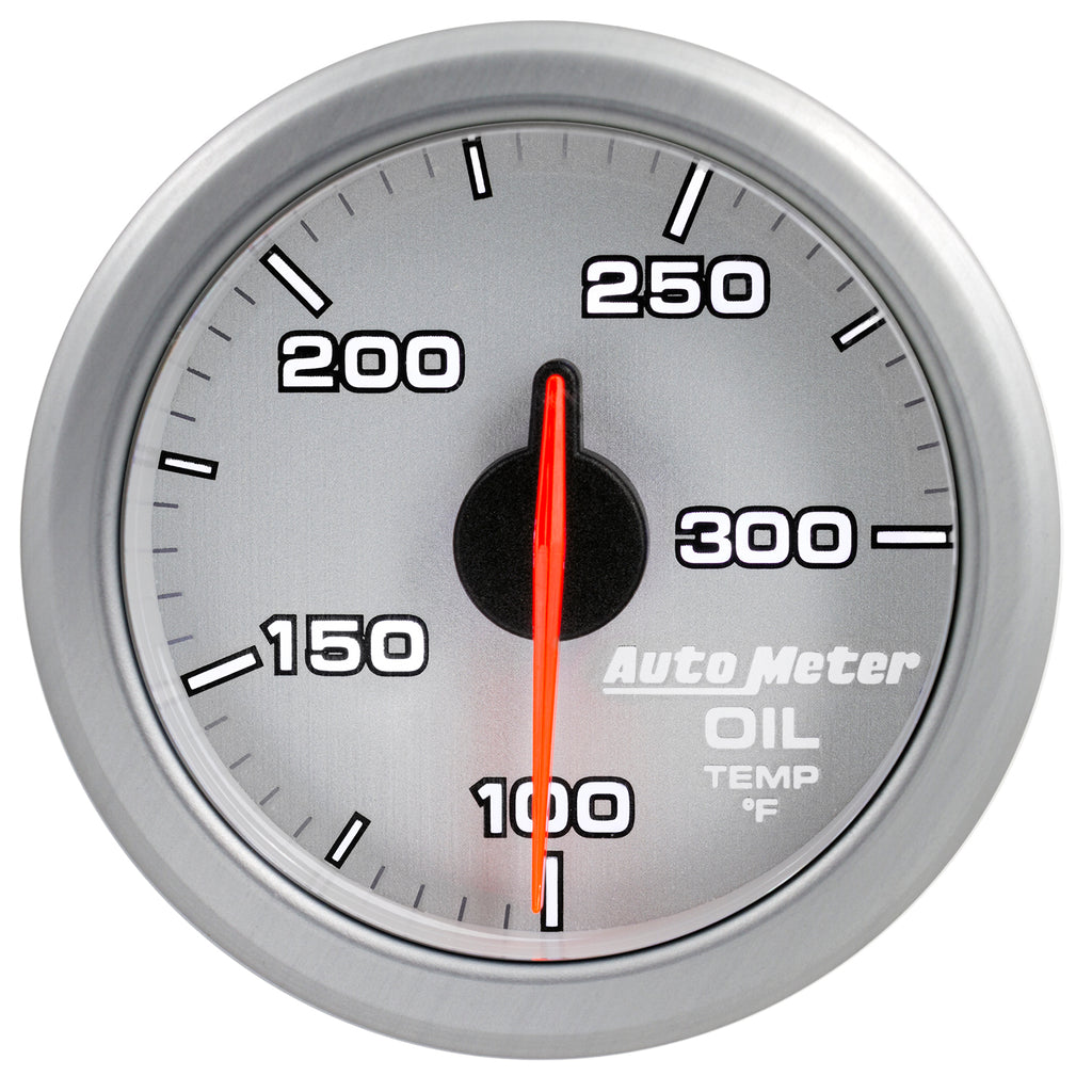 AutoMeter 9140-UL 2-1/16" OIL TEMP, 100-300'F, AIRDRIVE, SILVER