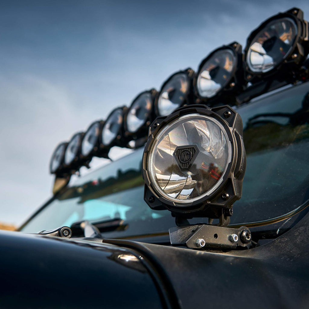 KC HiLiTES 91400 Gravity® Titan™ LED 6" Single Light - Spot Beam