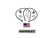 Load image into Gallery viewer, Superlift 91415 Bulletproof Brake Hose-Front-82-86 Jeep CJ w/2-4in. Lift for Select Jeep CJ5, Jeep CJ7, Jeep Scrambler