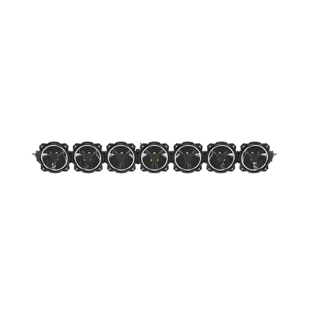 KC HiLiTES 91423 Gravity® Titan™ LED - 7-Light 45" Light Bar - Overhead - 2017-2023 Can-Am X3 for Select Can-Am Maverick X3 900 HO, Can-Am Maverick X3 DS Turbo, Can-Am Maverick X3 DS Turbo R, Can-Am Maverick X3 DS Turbo RR, Can-Am Maverick X3 Max DS
