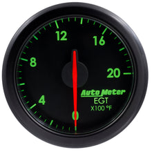 Load image into Gallery viewer, AutoMeter 9145-T 2-1/16" E.G.T, 0-2000'F, AIRDRIVE, BLACK