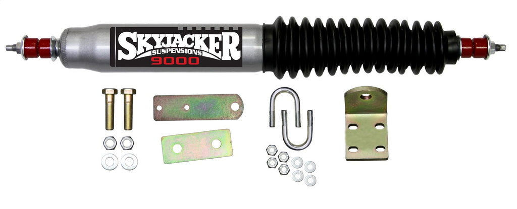 Skyjacker 9150 SNGL STAB KT; SILVER W/BK BO for Select Ford Bronco II, Ford Explorer, Ford Ranger