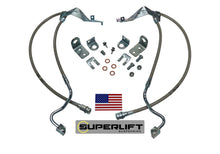 Load image into Gallery viewer, Superlift 91520 Bulletproof Brake Hose-Front-05-07 F-250/F350 w/4-8in. Lift for Select Ford F-250 Super Duty, Ford F-350 Super Duty