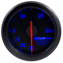 Load image into Gallery viewer, AutoMeter 9159-T 2-1/16" BOOST/VAC, 30 IN HG/30 PSI, AIRDRIVE, BLACK