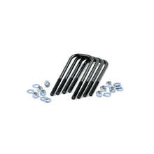 Load image into Gallery viewer, 916-Inch-Large-Radius-U-Bolts-3.125-X-10.0-E-Coated-Black-Corrosion-Resistant-Set-Of-4-Rough-Country