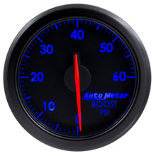 Load image into Gallery viewer, AutoMeter 9160-T 2-1/16" BOOST, 0-60 PSI, AIRDRIVE, BLACK