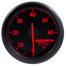 Load image into Gallery viewer, AutoMeter 9160-T 2-1/16" BOOST, 0-60 PSI, AIRDRIVE, BLACK