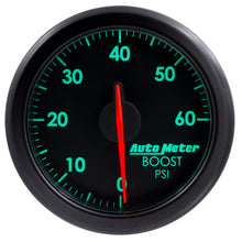 Load image into Gallery viewer, AutoMeter 9160-T 2-1/16" BOOST, 0-60 PSI, AIRDRIVE, BLACK