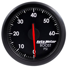 Load image into Gallery viewer, AutoMeter 9160-T 2-1/16" BOOST, 0-60 PSI, AIRDRIVE, BLACK