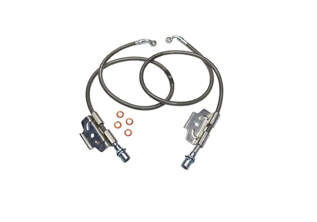 Superlift 91600 Bullet Proof Brake Hose-Front-03-13 Ram 2500/3500 w/4-6in. Lift for Select Dodge Ram 2500, Dodge Ram 3500, Ram 2500, Ram