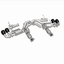 Load image into Gallery viewer, MagnaFlow Exhaust Products 19545 xMOD Series Black Chrome Tips Cat-Back System for Select Chevrolet Corvette