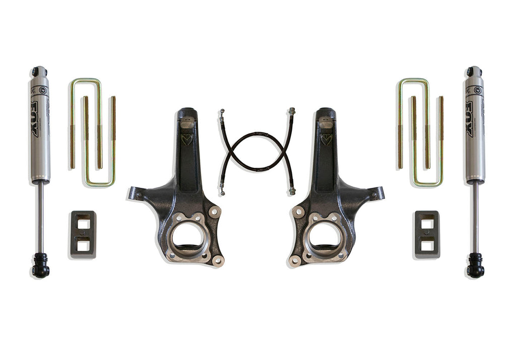 15-18-Chevrolet-Colorado-2Wd-4In2In-Maxpro-Elite-Spindle-Lift-Kit-WFox-Shocks